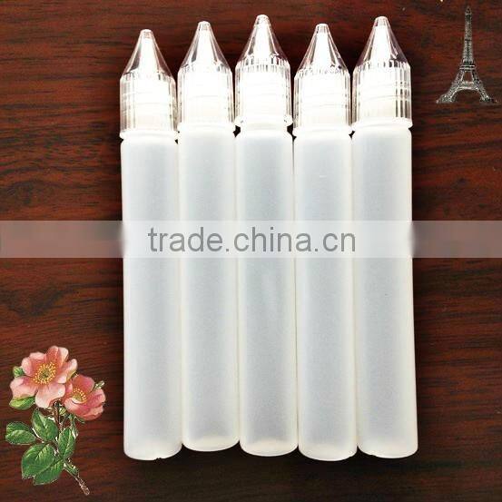 Europe 30ml wide mouth unicorn bottle 1oz eliquid ejuice pen shape