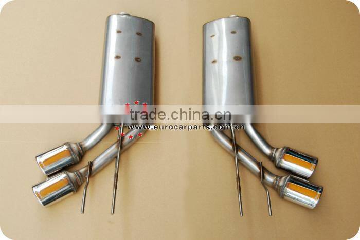 ON PROMOTION!High Quality Stainess Steel Muffler for MB A-STYLE G63 G65 G500 W463