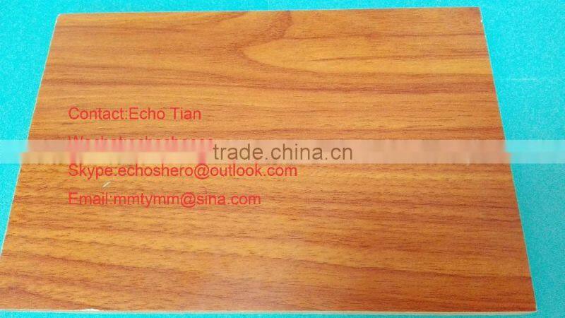 E2 glue popular core plywood melamine faced plywood board price