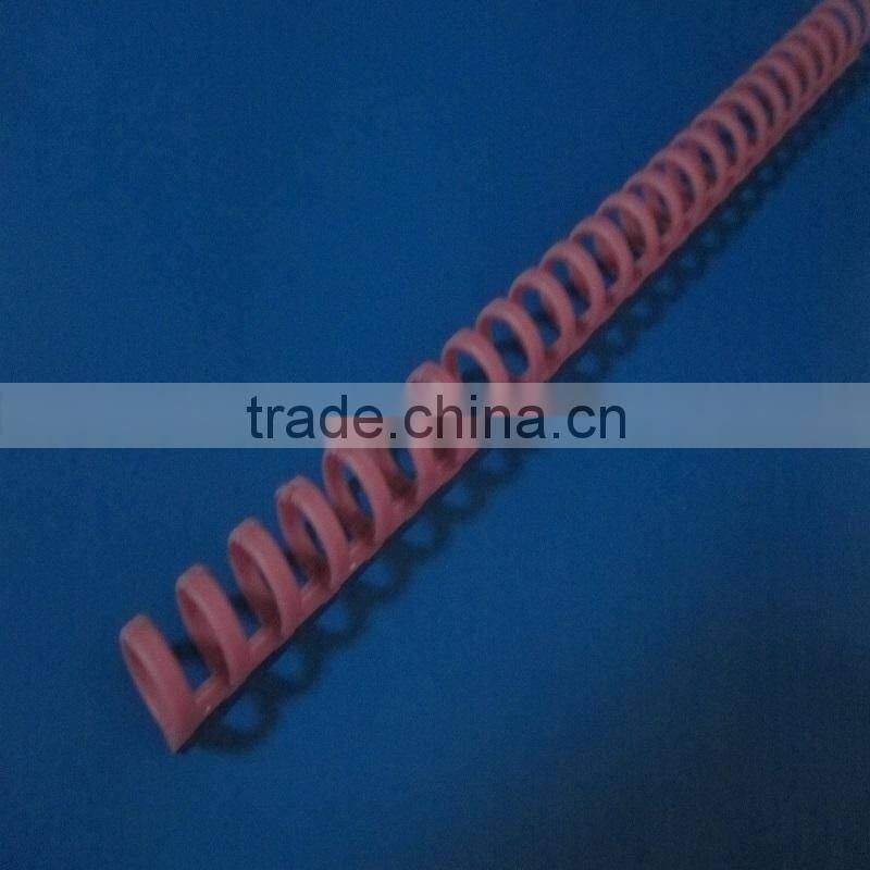 Plastic 7/11 hole ring clip, stationery comb binding ring