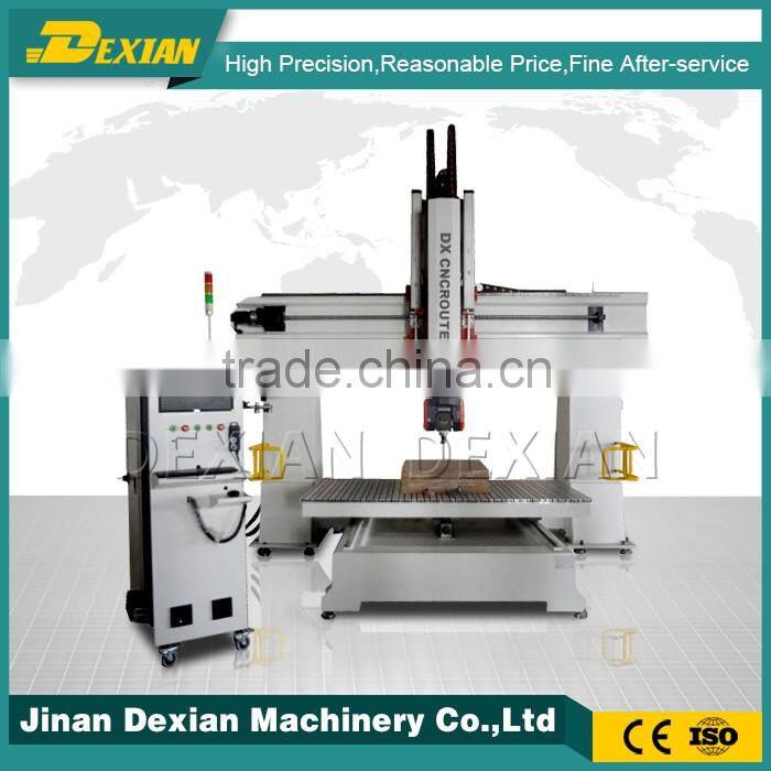 high accuracy cnc router machine / cnc 5 axes for wood foam mould