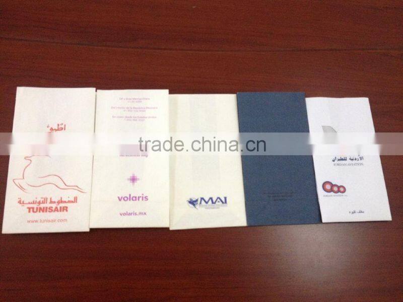 disposable airplane barf bag with high quality