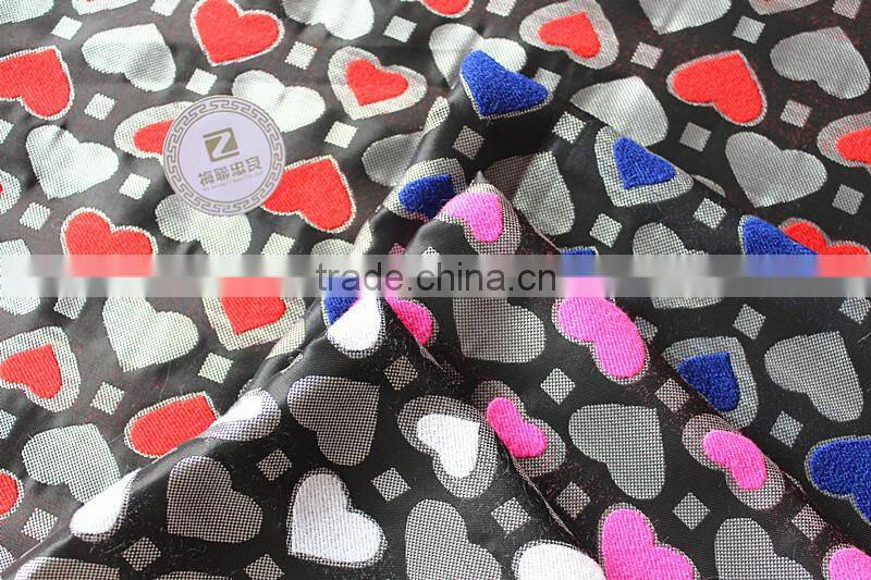 Acrylic fabric for women's fashion in jacquard