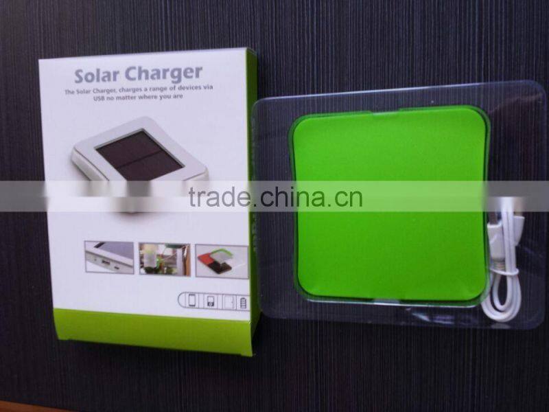 New Arrival 2600mah Solar Power Bank with LED flashlight,solar power bank charger innovative products for import