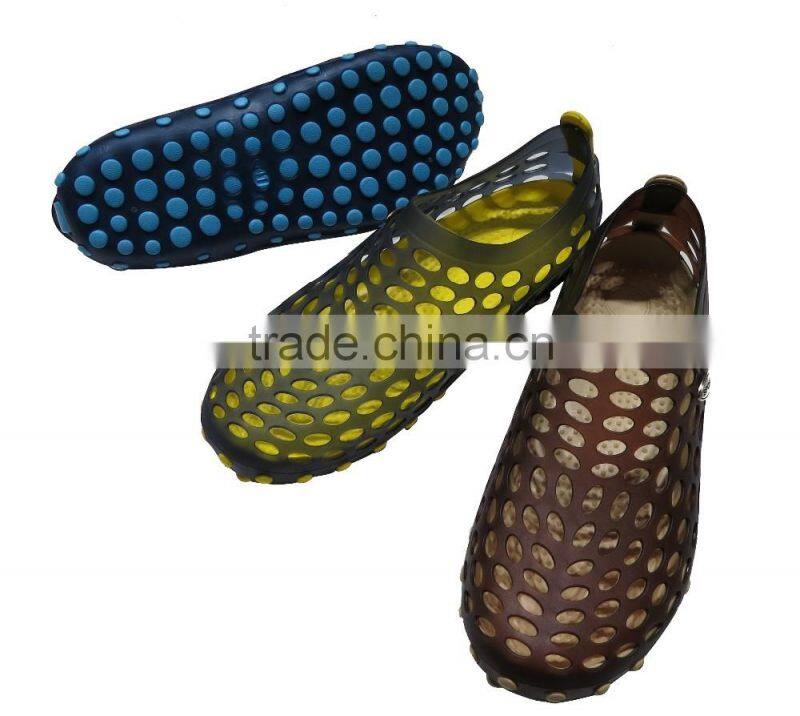 EVA outsole PVC upper EVA clogs, EVA casual shoes for men