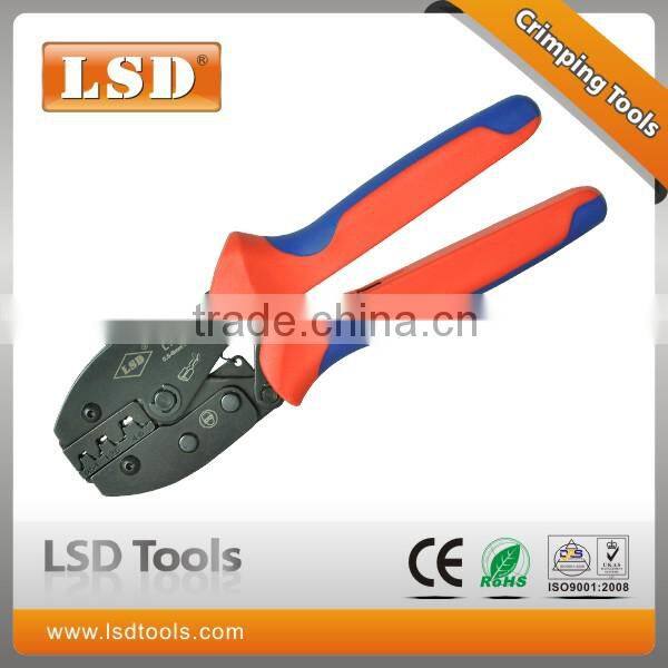 LY-03B Ratchet hand crimping tool for non-insulated open plug-type connectors 0.5-6mm2 crimping tool china wholesale tools
