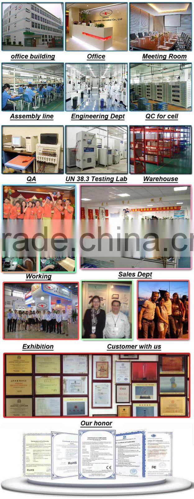 Deep Cycle Green EVS Electric Bike Battery 36V 24Ah with Samsung Cell , 36V 800W Electric Bike Battery