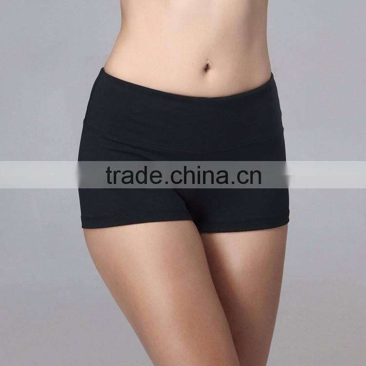 2016 Summer Nylon Spandex Dry Fit Wear Women Gym Sports Workout Shorts