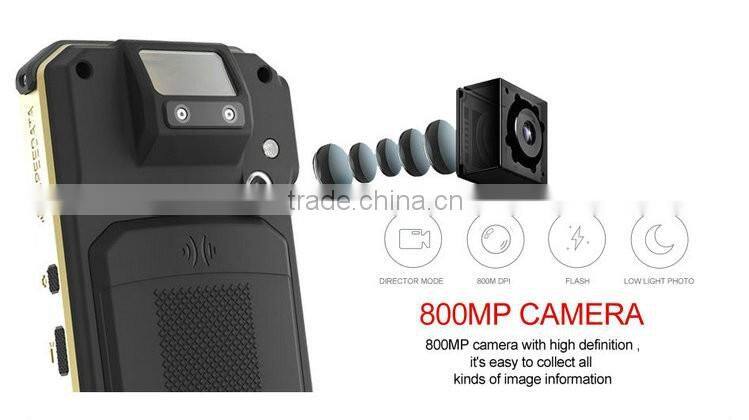 8GB ROM 1GB RAM handheld barcode scanner android 4.4 A7 processor with Micro TF max.32G expansion