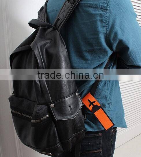 High quality leather luggage tag / traval tag / airplane bag tag
