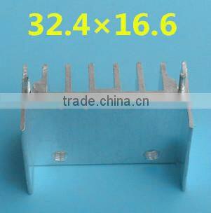 Aluminium LED strip heat sink