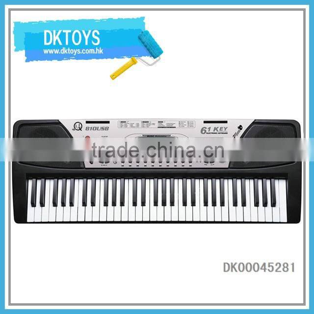 Hot Sale New 37Key Electronic Keyboard With Microphone Color Box Musical Kid Toys