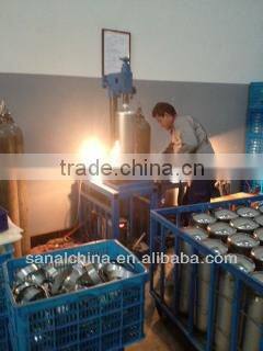 lpg gas cylinder prices with stainless steel material