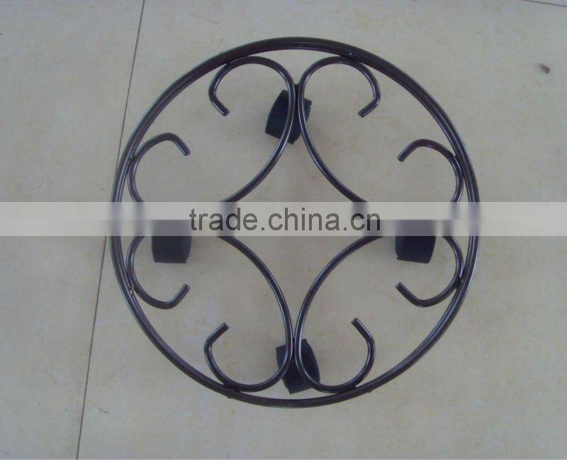 steel wire plant stand