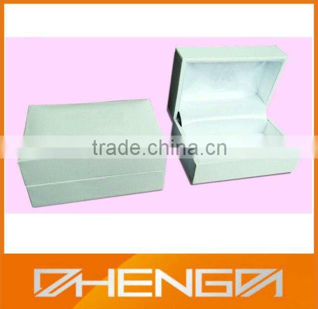 High Quality PU Leather Cufflinks Box