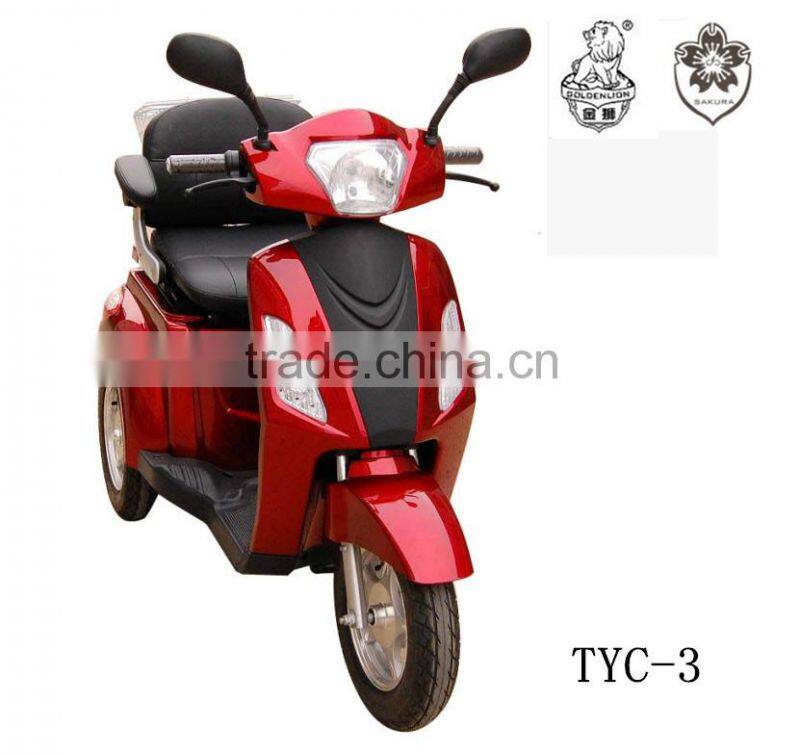 mobility 48v 350-500w electric tricycle for disabled
