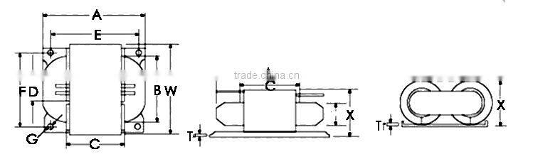 1000W Power R Core Transformer