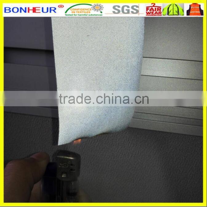 fluorescent flame retardant warning yellow FR reflective tape