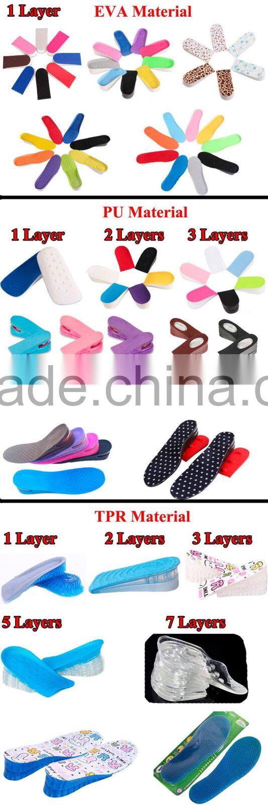 Pressure relief cushion Soft silicone gel heel cushion pad half pad Back heel support insole