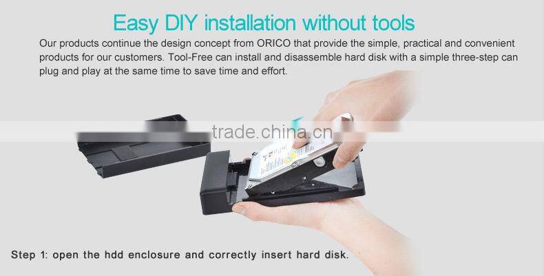 2015 Hot Sale USB 3.0 3.5 external hdd enclosure