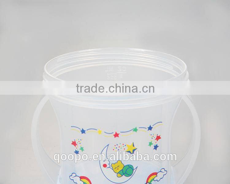 Fda Approved Non-spilling Bpa Free Plastic Kids 6pcs Baby Cups Toy