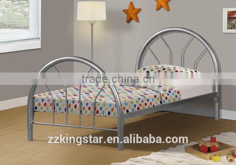 Top quality with Decorative Pattern metal Tube iron bed furniture