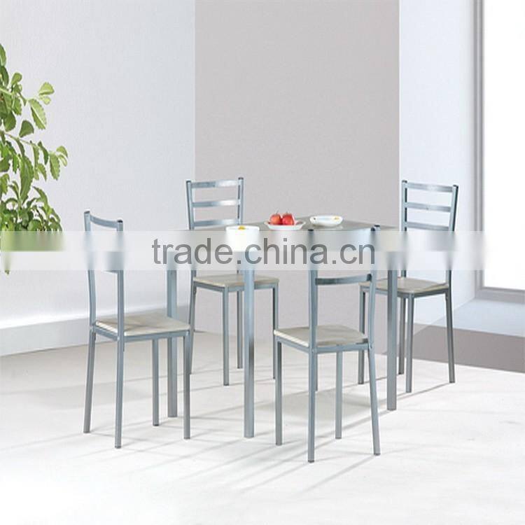 Factory Modern Style Metal Table And Chair Used Restaurant Furniture