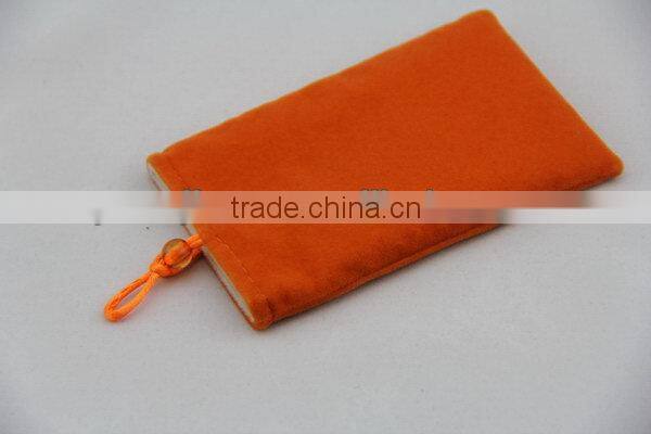 Modern useful leather pouch for phone