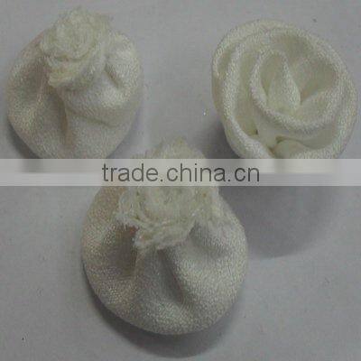 Handmade Pink Fabric Flower