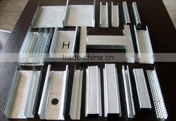 Keel Roll Forming Machine/Automatic construction metal T grid ceiling keel making machine