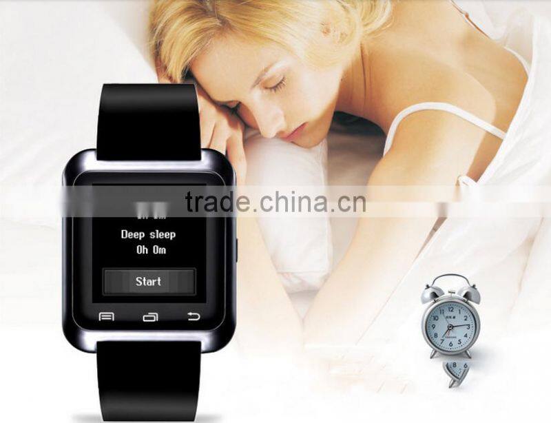 Lowest price slim q&q smart buletooth u8 watch