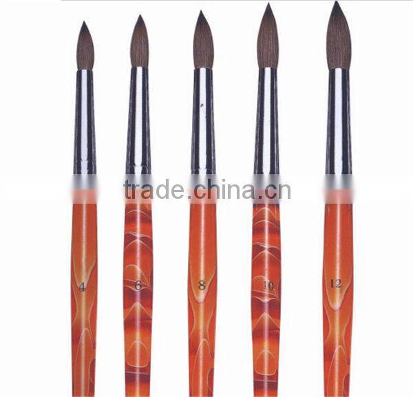 Wholesale high quality professional manufacture Nail Art Gel Brush for cheap