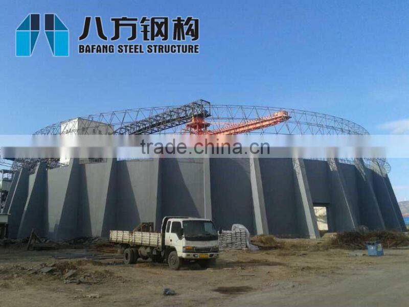 dome storage for coal storage