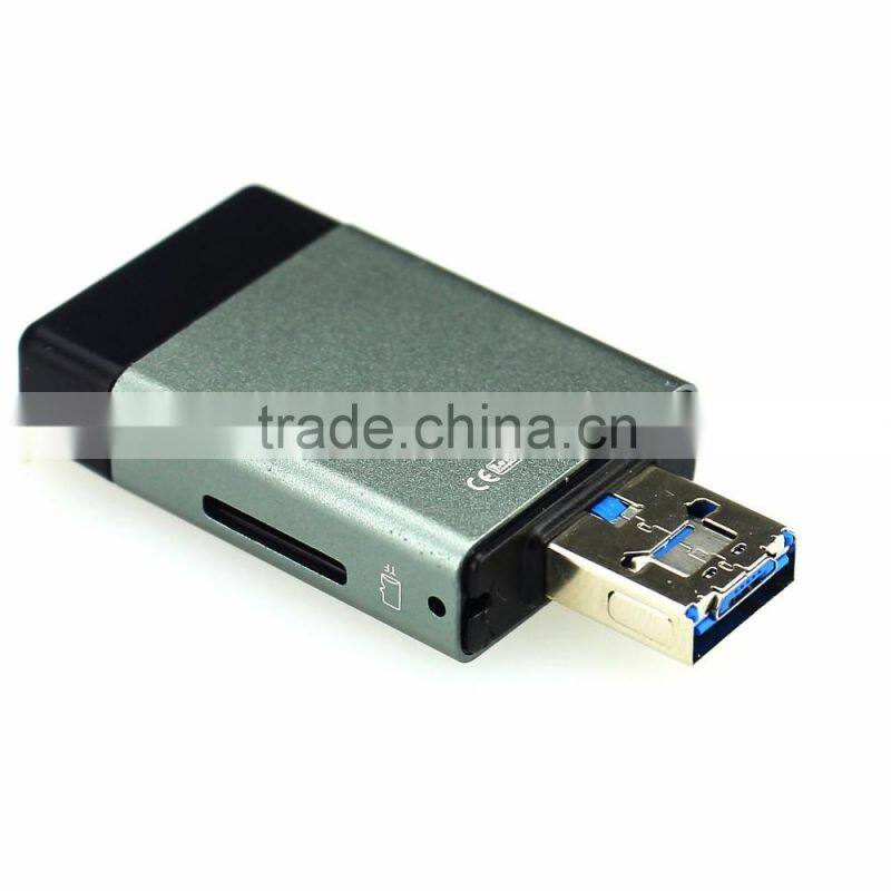 3 in 1 i flash drive u disk mobile phone usb flash drive for iPhone 5 5s 6 Plus iPad Mini PC IOS