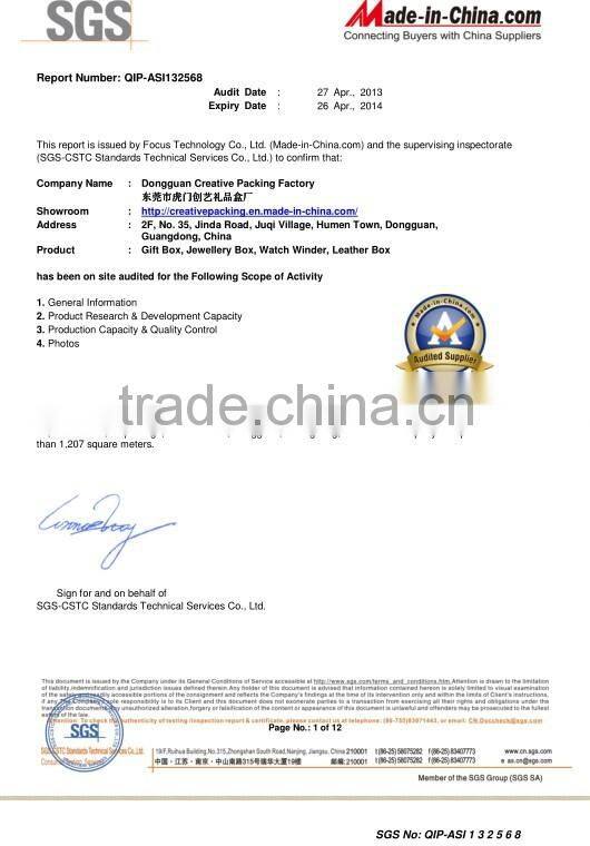 3+0 Luxury fashion automatic wtath winder