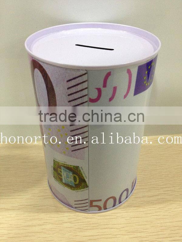 tin money box coin box