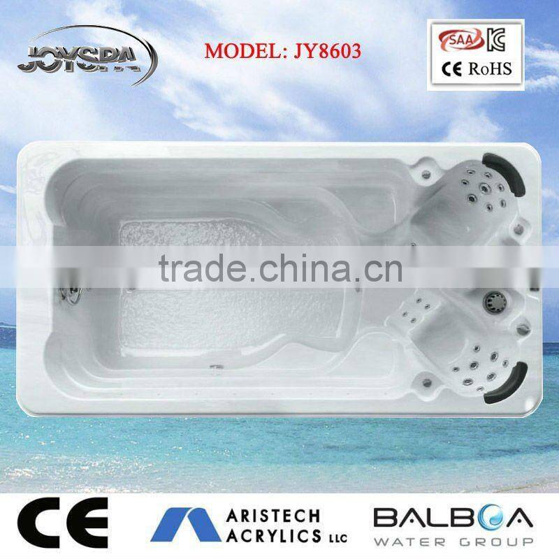 2015 USA Ballboa System Massage Bathtub hydrotherapy swimming spa with LED light