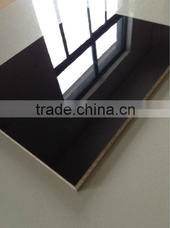 Black color Acrylic film laminated panel