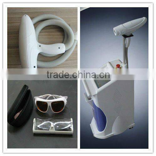 Nd yag long pulse laser for different types of pulses permanent hair removal P003