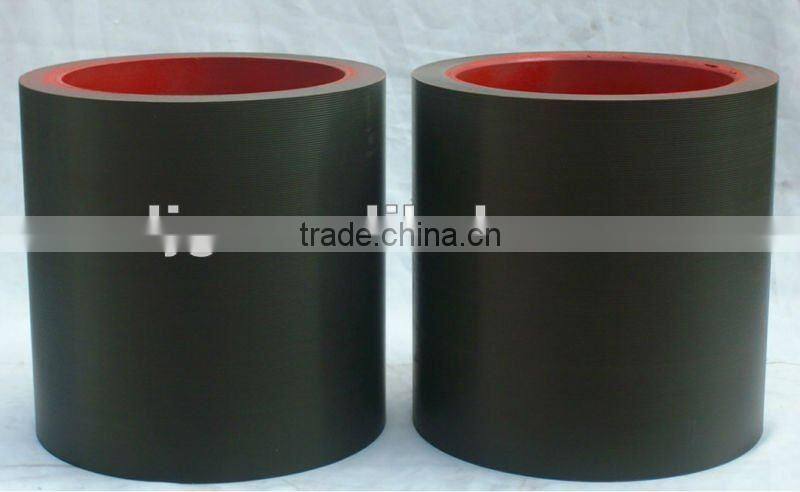 Paddy husker rubber roller,10'' SBR NBR rice rubber rolls