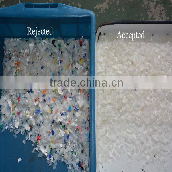 waste plastic recycling color sorter/plastic processing machine/high throughput color sorter