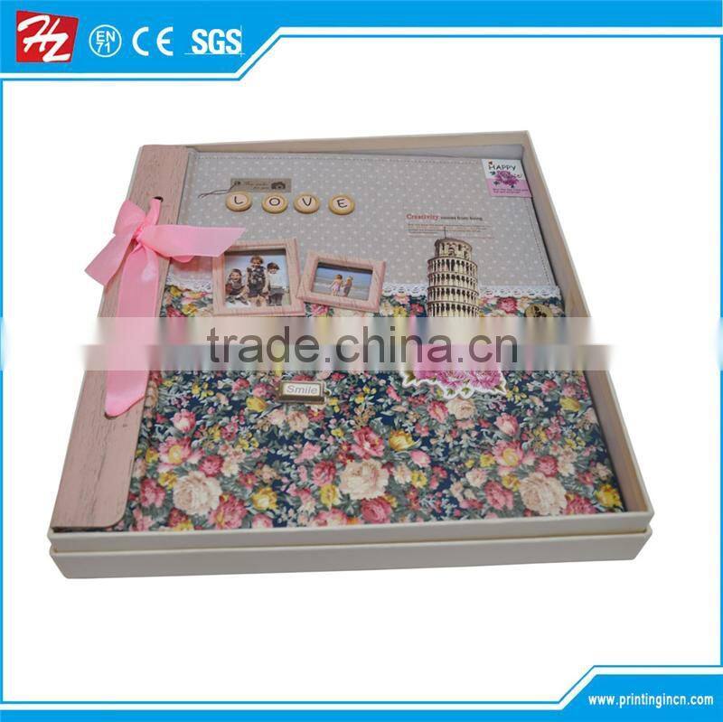 2016 Hot selling recycled paper photo album for handbag