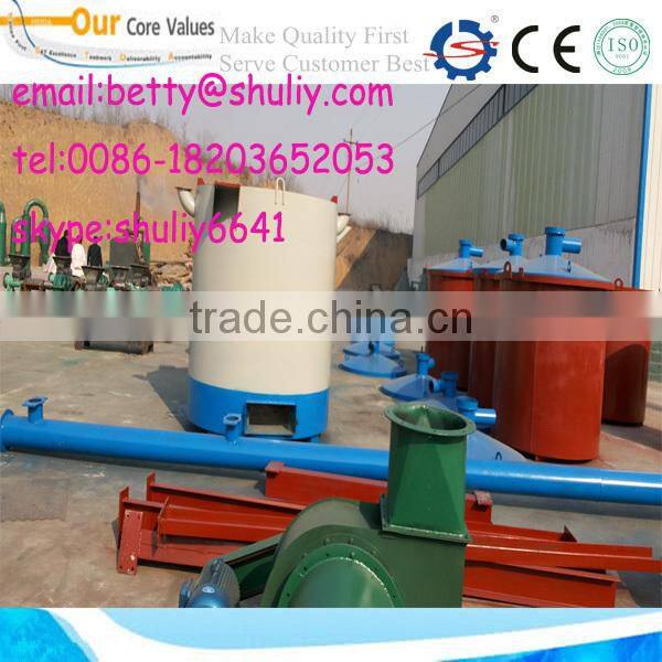 Top quality new type continuous wood chips bamboo carbonization furnace price