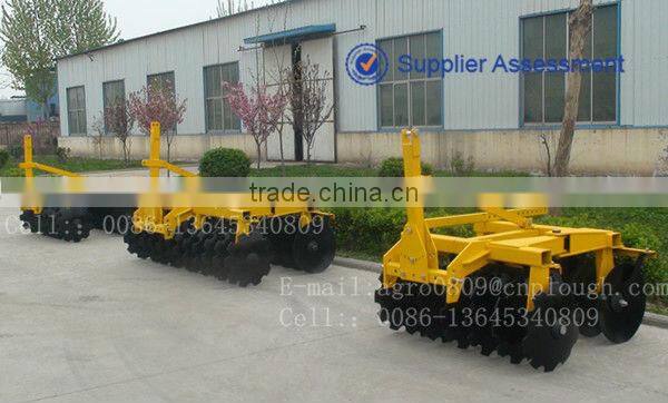wing-folded heavy-duty hydraulic disc harrow cultivator