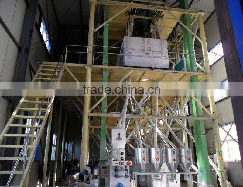 Airlock for flour mill machinery