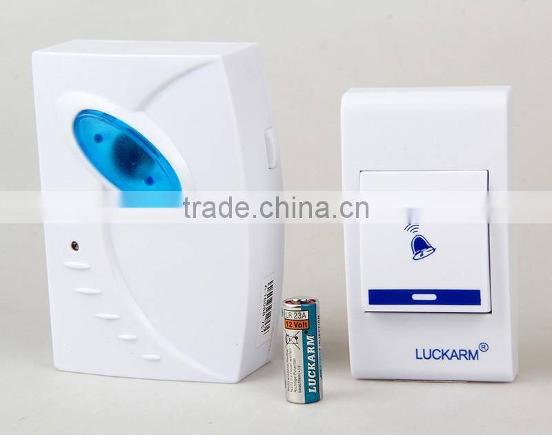 2016 China New Style Smart Wireless Remote Control Doorbell with Music Song Doorbell