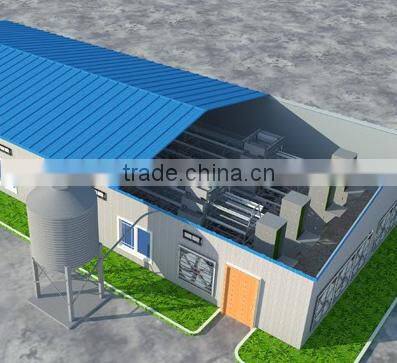 TA NO.1 Factory 3 tiers 120 birds h type broiler chicken cage