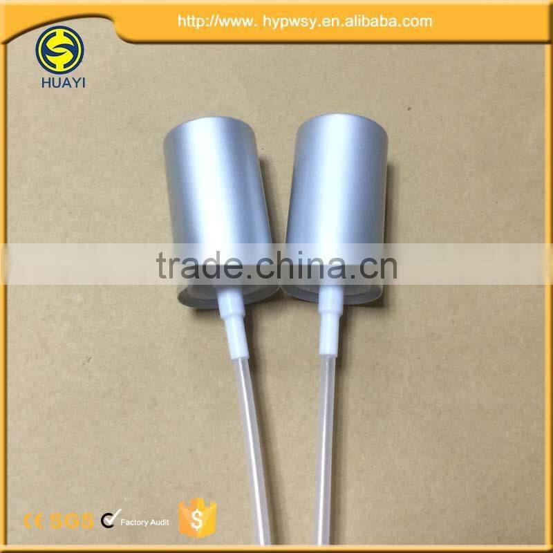 New design 20/410 perfume aluminum pump lotion