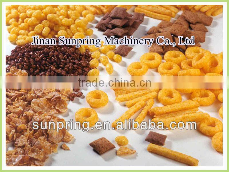 Corn flakes breakfast cereal production line