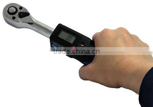 Taiwan Made High Quality Automotive tool 1/2" Dr. Digital Torque Ratchet Handle Digital Ratchet Torque Wrench